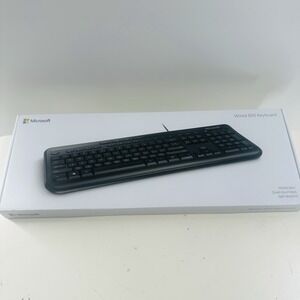 Microsoft Wired Keyboard 600 ANB00001‎ Wired New Black w Box